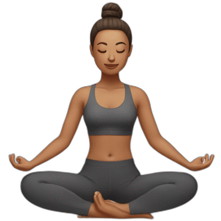 Yoga bobs emoji