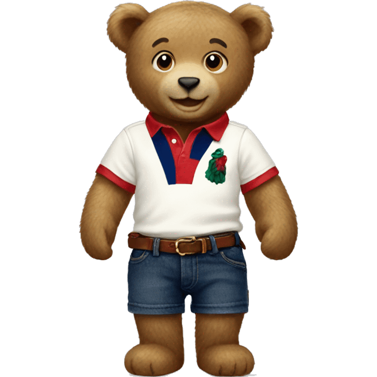 Ralph Lauren polo bear emoji