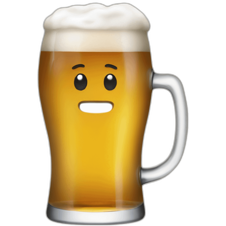 Sigma boit une bière emoji