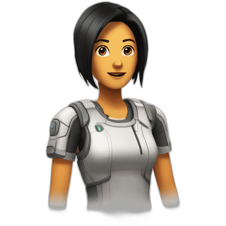 chell portal 2 emoji