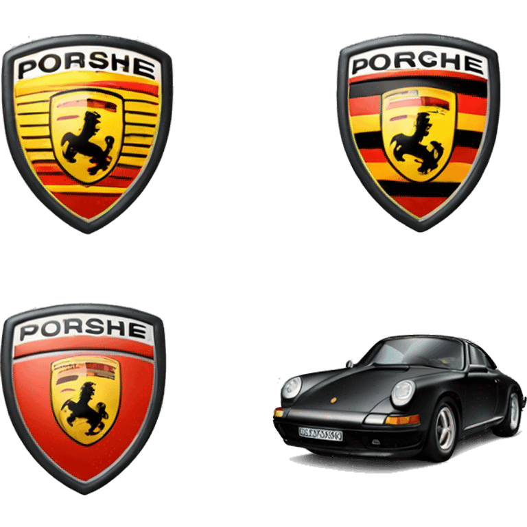 Porsche logo emoji