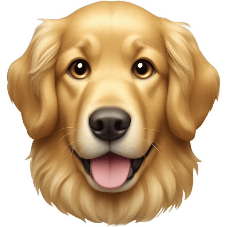 golden retriever  emoji