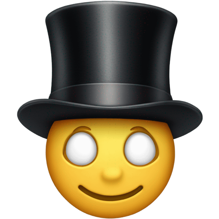 Roblox top hat emoji