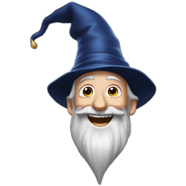 Dumbledore laughing emoji