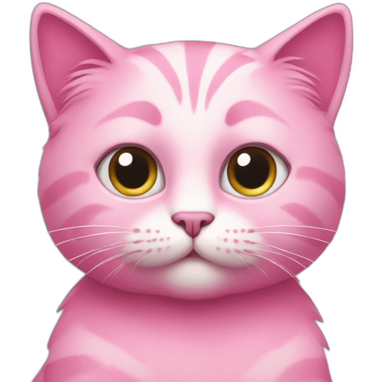 Pink-Cat-on-laptop emoji