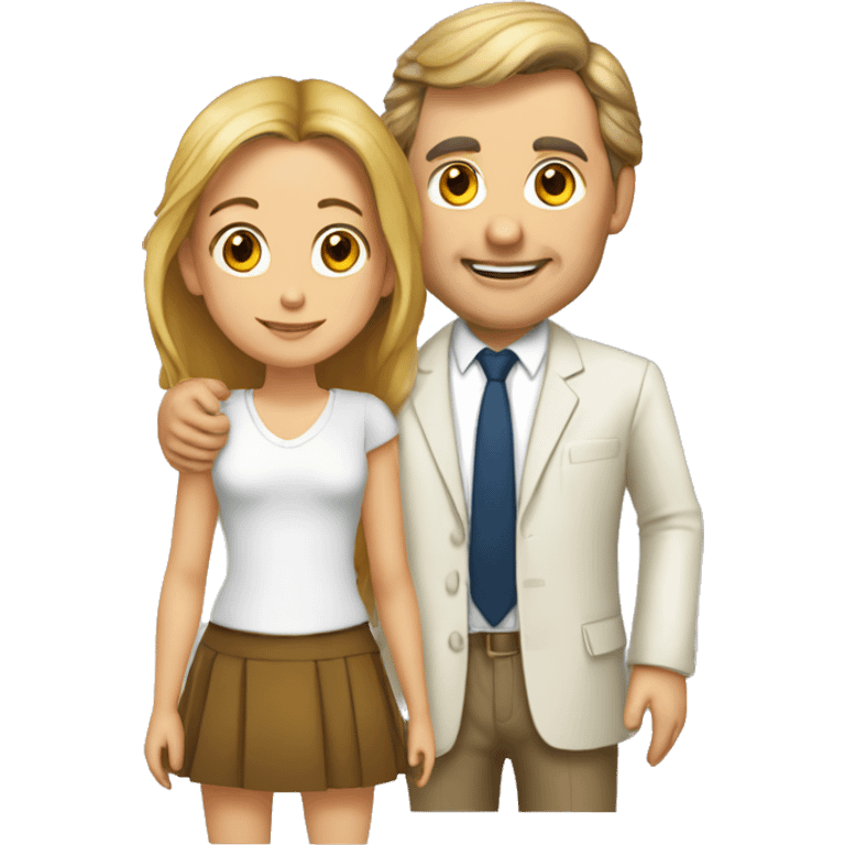 gérard depardieux avec une fille emoji