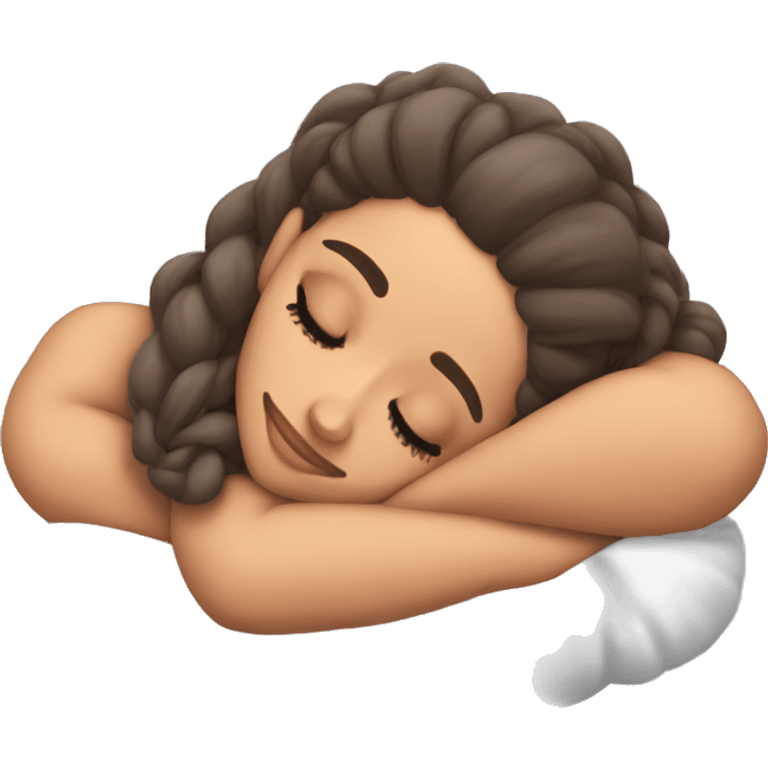 Ariana Grande sleeping emoji