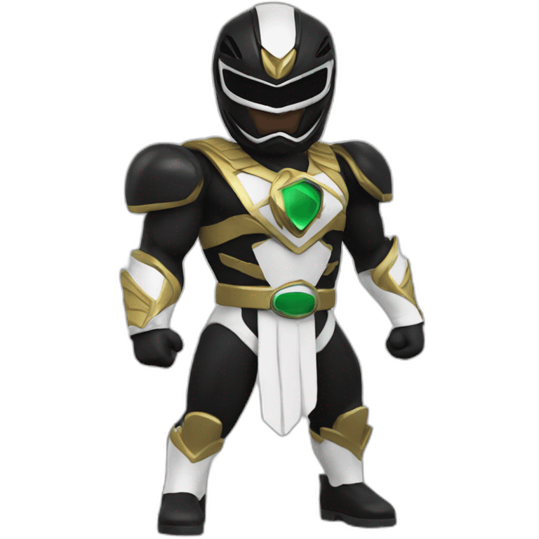 Black Power ranger emoji