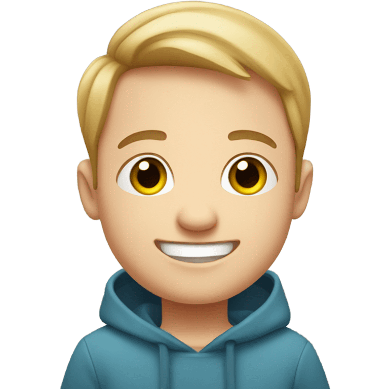 Guy with Down syndrome  emoji