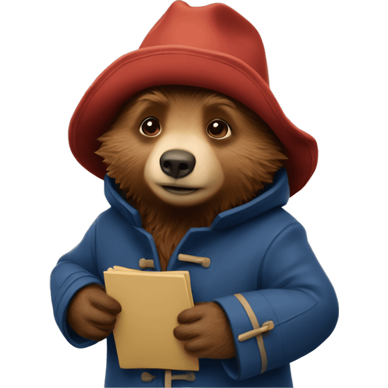 Paddington bear emoji