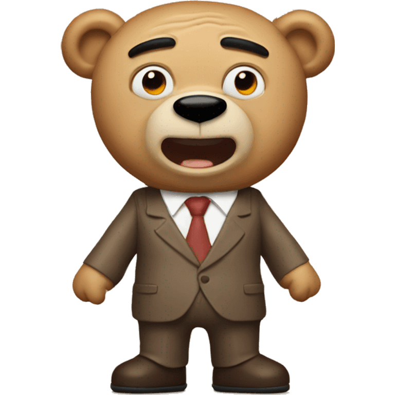 Mr beans Teddy  emoji