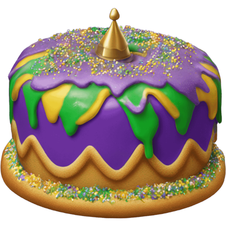 King cake emoji