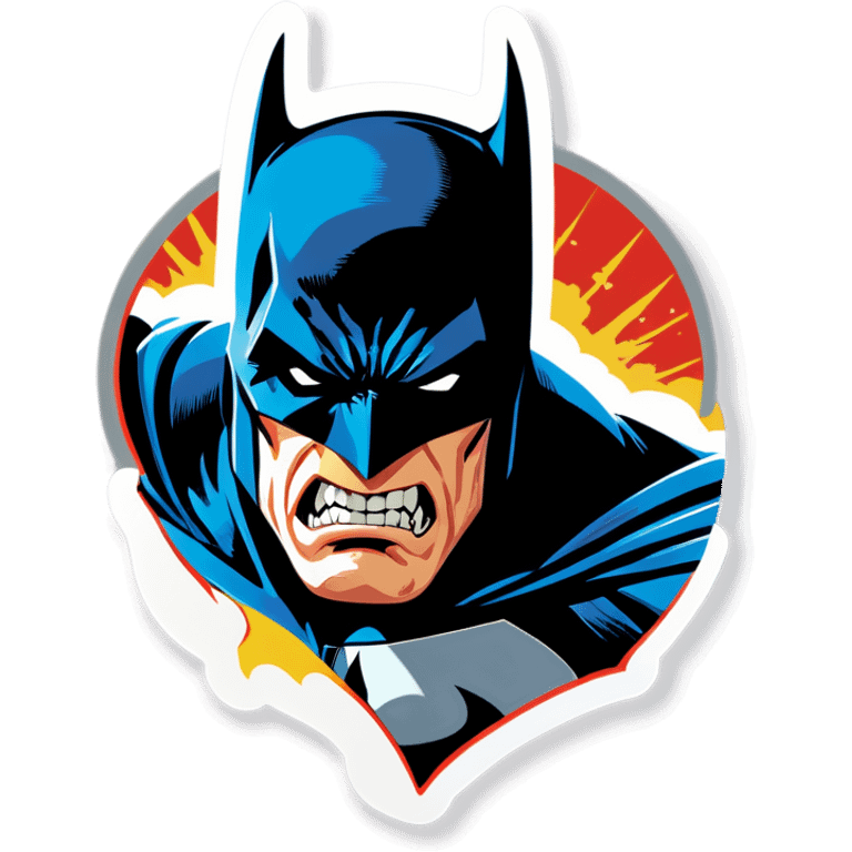 Batman angry emoji