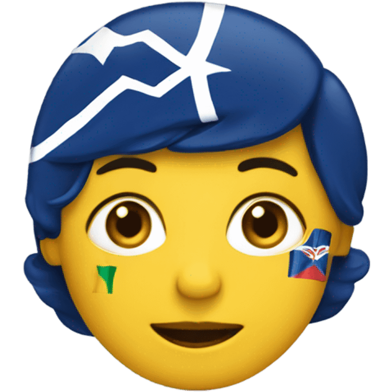 dame un emoji de Enid con una bandera de Brasil  emoji