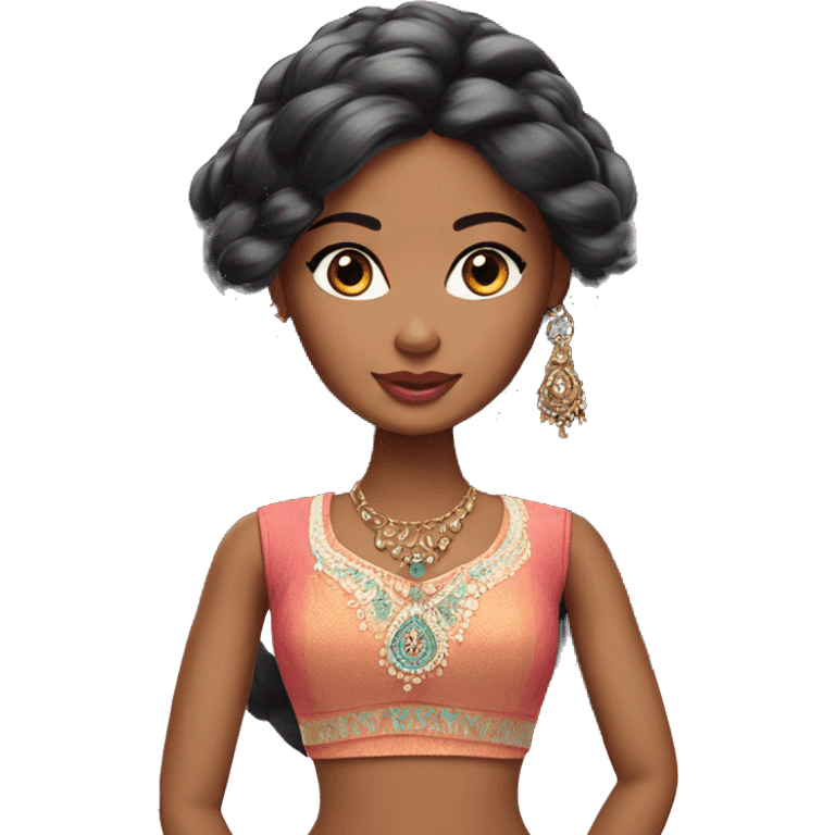 indian barbie doll emoji