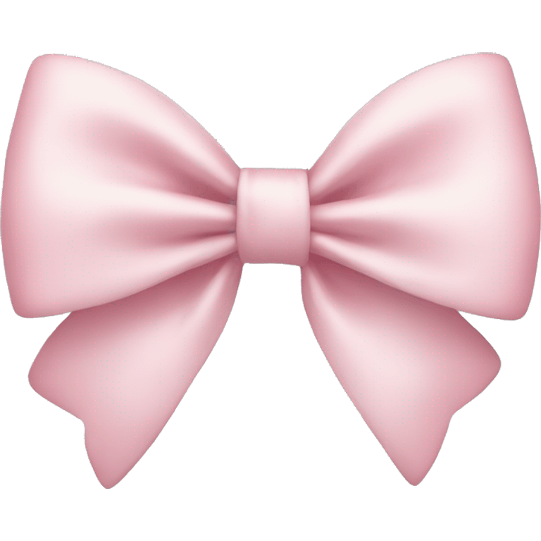 Light pink bow emoji