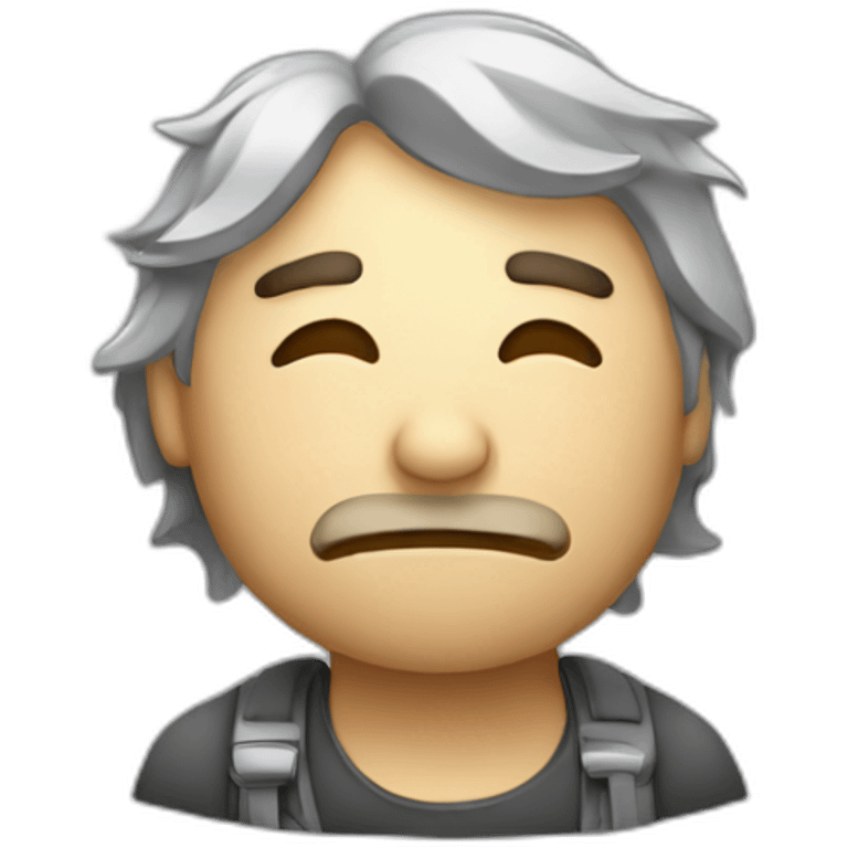 sleepy-programmer emoji