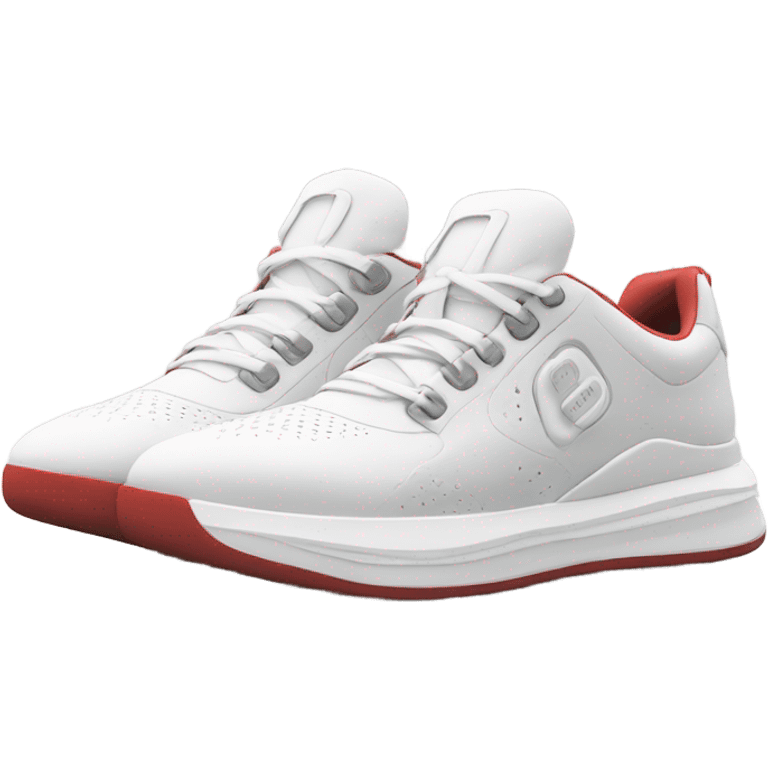 sneakers on white background emoji