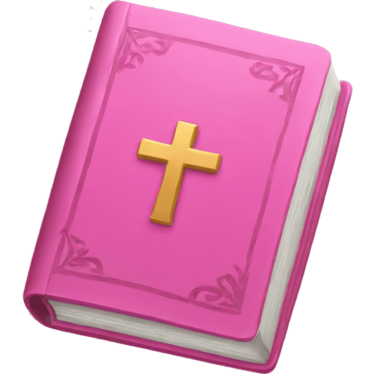 Pink Bible  emoji