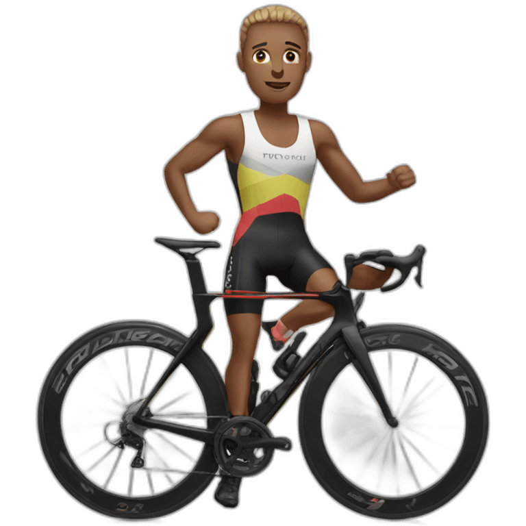 Triathlete emoji