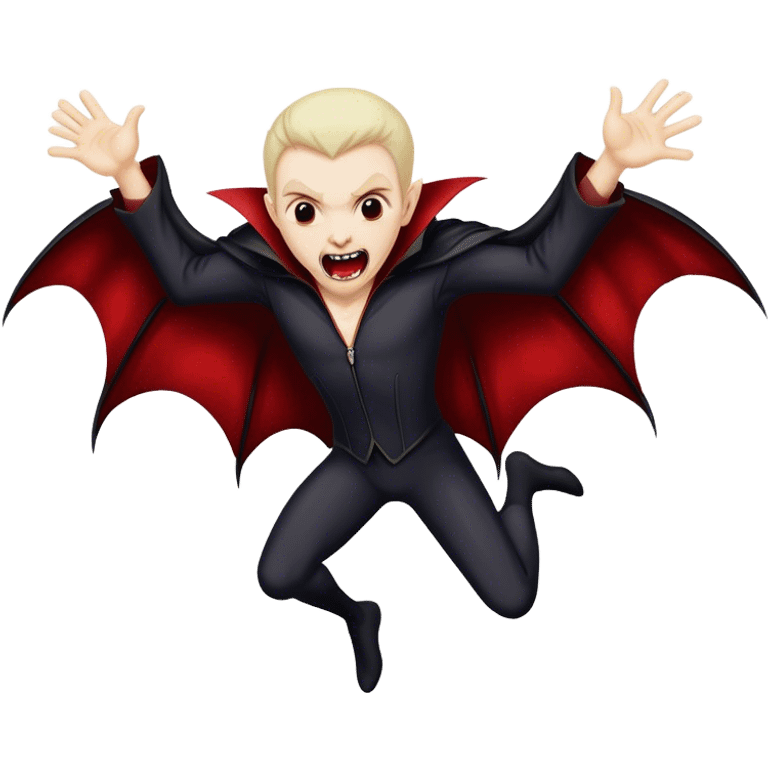 vampire jumping emoji