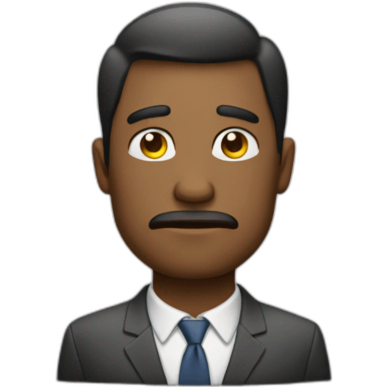 tired business man  emoji