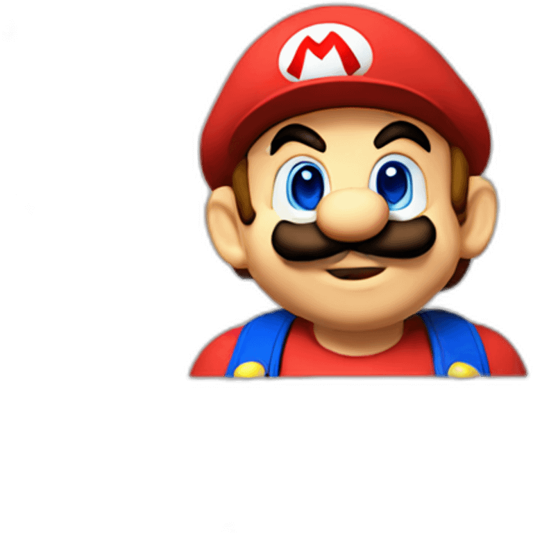 Mario Bros as a QA Tester emoji