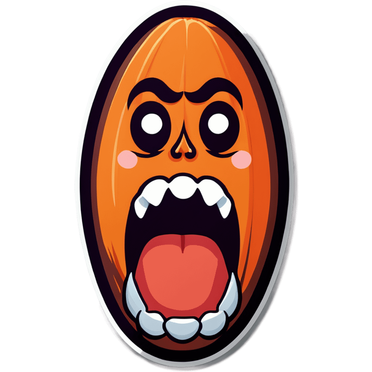 Screaming Yam emoji