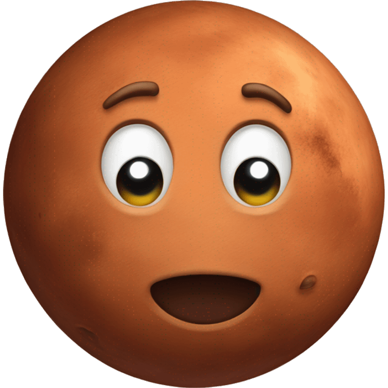 Mars planet emoji