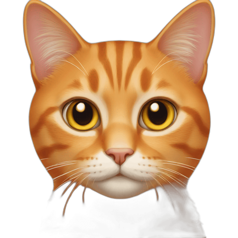 orange european cat emoji