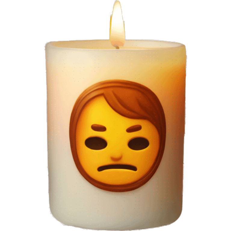 Pumpkin Spice candle emoji