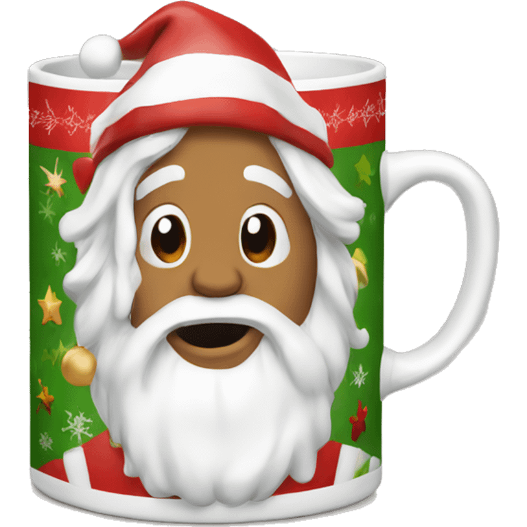 Christmas mug emoji