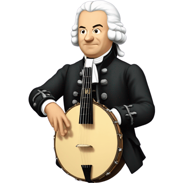 Johann Bach explosion banjo emoji