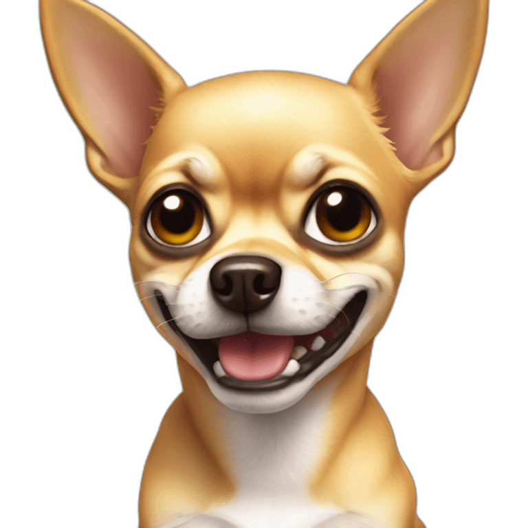 evil chihuahua emoji