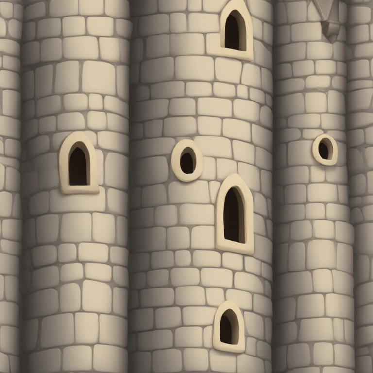 Tower of a medieval castle emoji