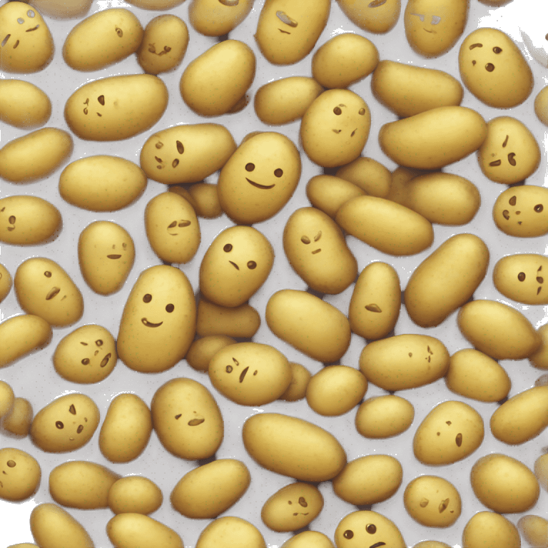 Cute potato emoji