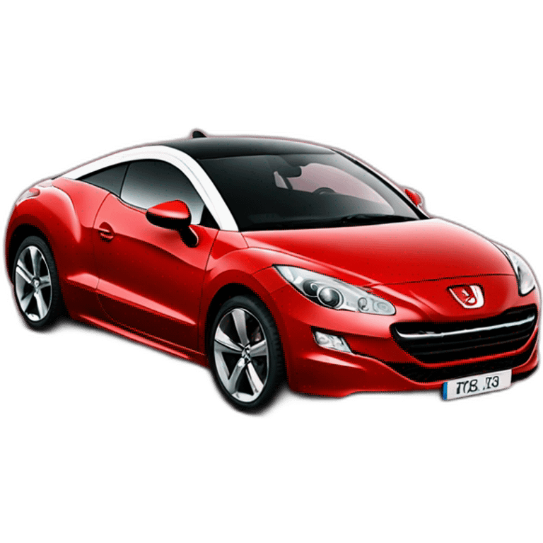 red rcz peugeot emoji