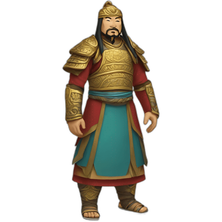 kublai khan full body emoji