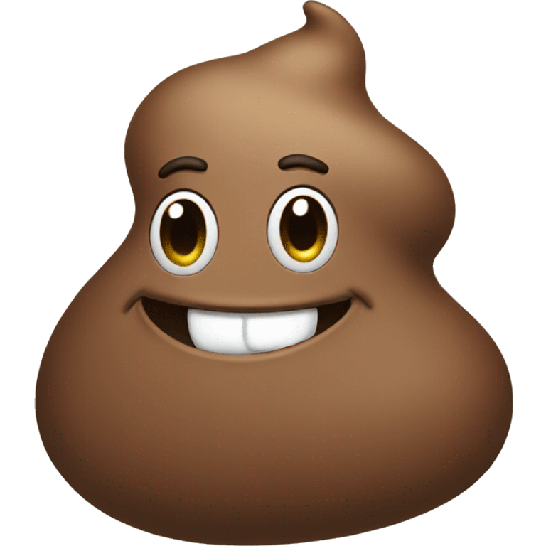 Happy poop emoji