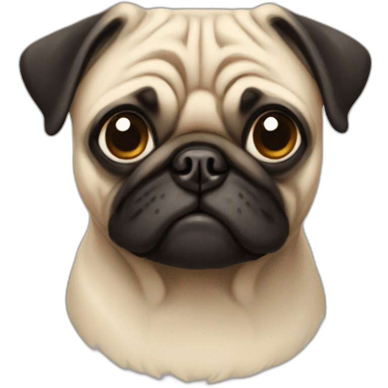 Pug dog emoji