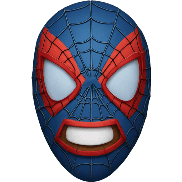 Spiderman-mask emoji