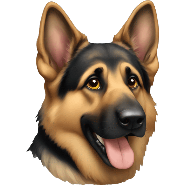 German shepherd  emoji