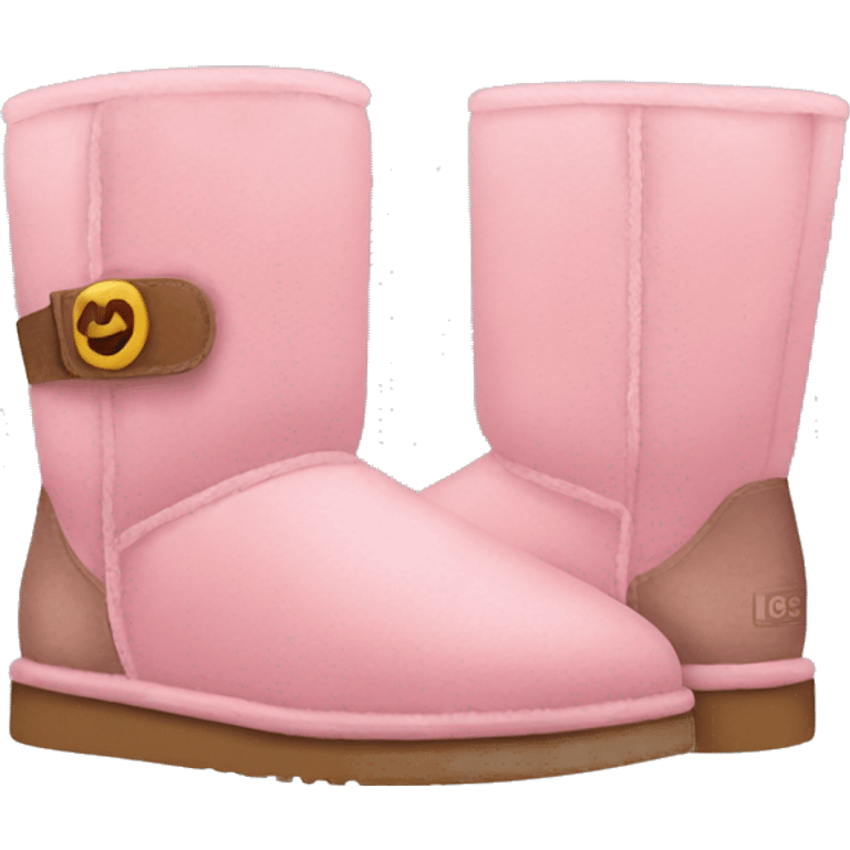 Ugg pink  emoji