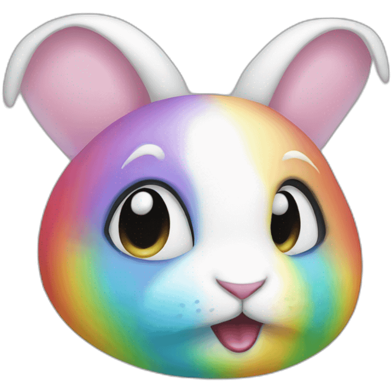 bunny-raimbow emoji