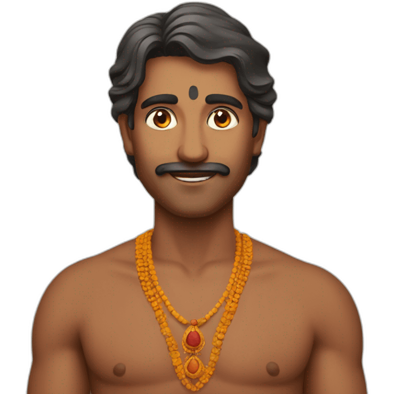 hindu man emoji