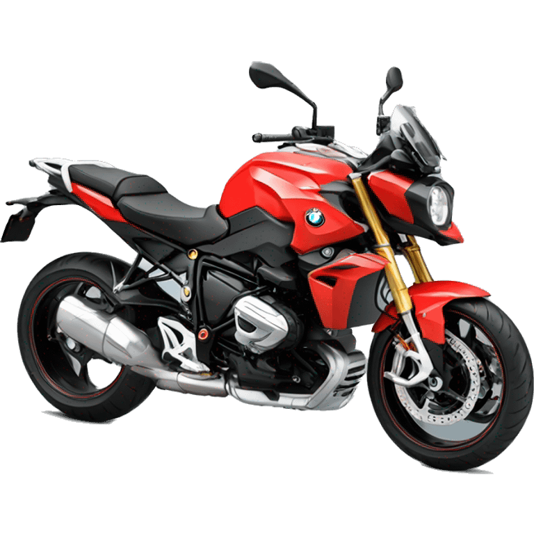 BMW f900r in red emoji