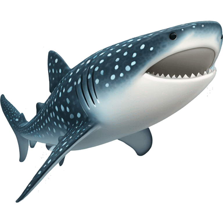 Whale shark emoji