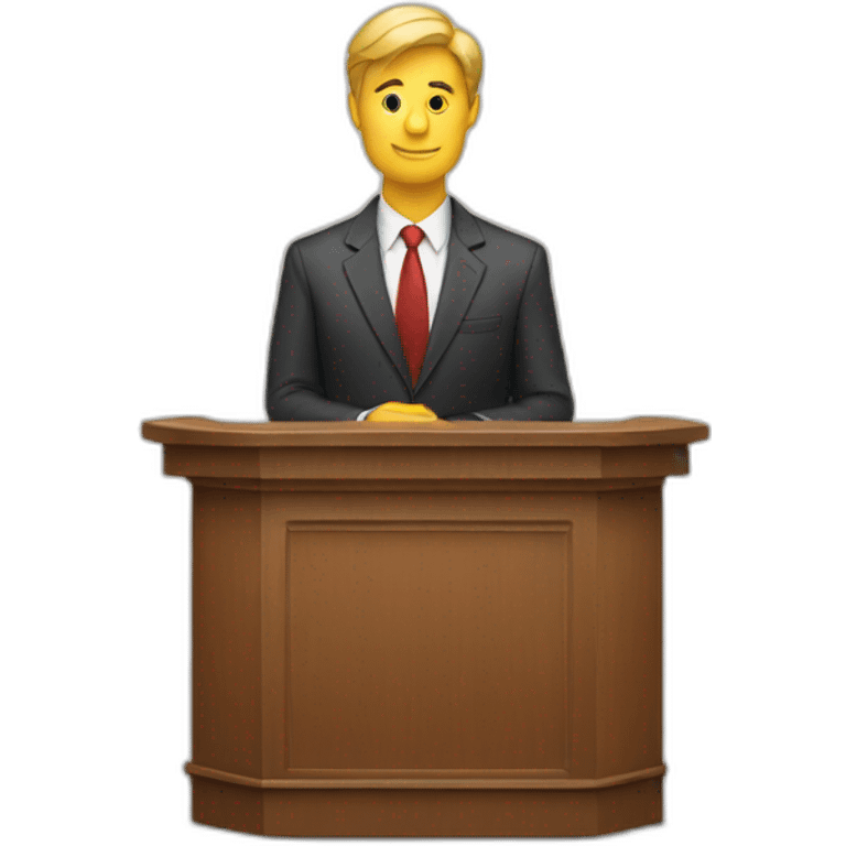 Leadership podium emoji