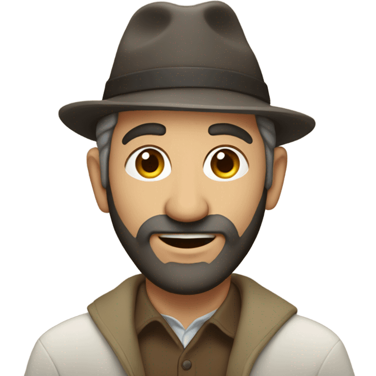 Jewish person on a mountain  emoji