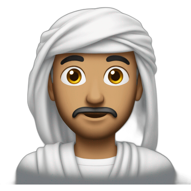 Arabe qui vol emoji